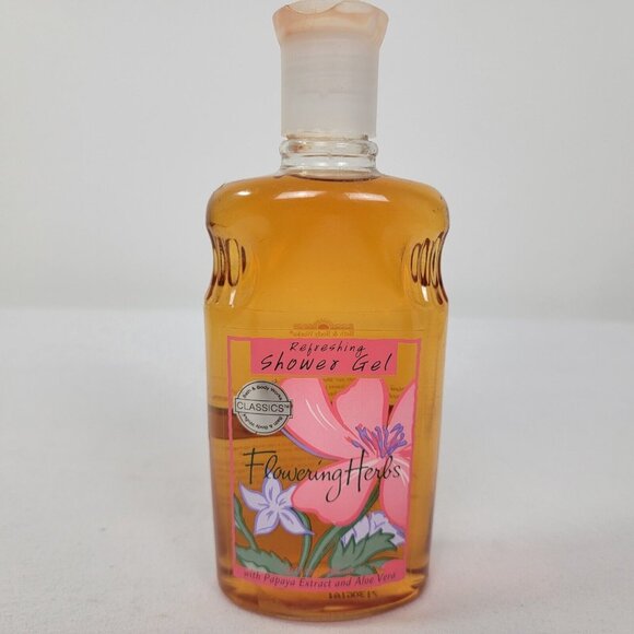 Bath & Body Works Refreshing Shower Gel Flowering Herbs NOS New 10 oz HTF Rare,All Products : American Fashion Style Bags On Sale